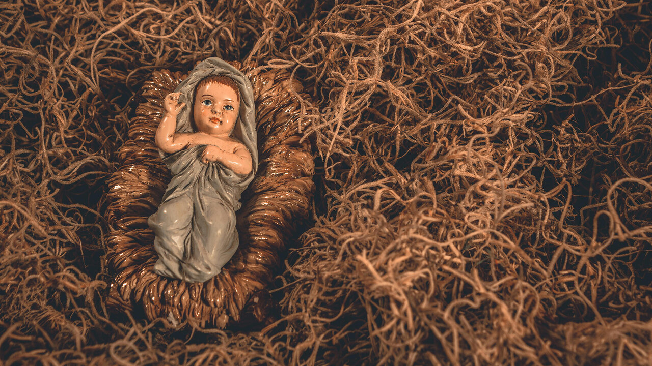 Jesus in der Krippe