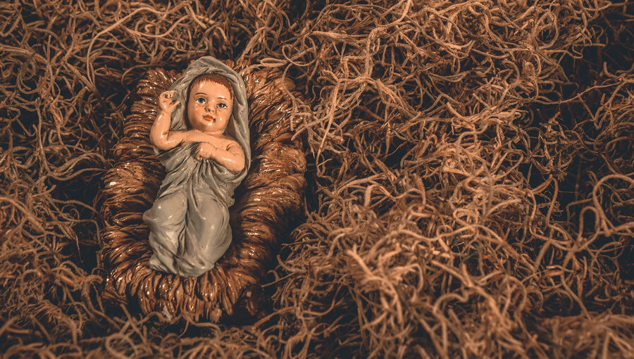 Jesus in der Krippe